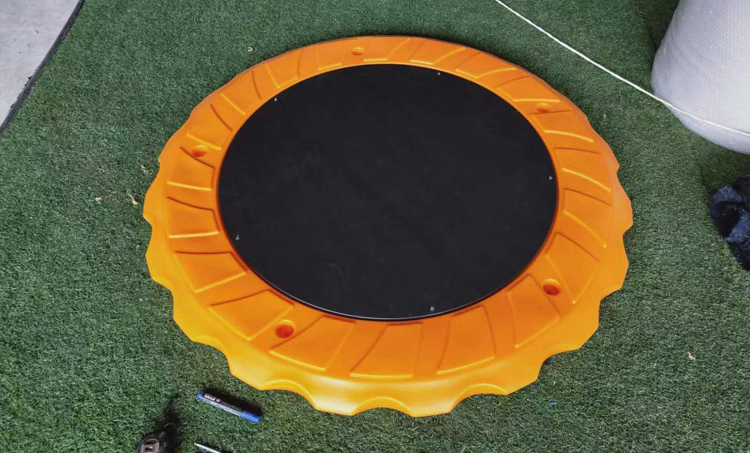 Outdoor Environmental-friendly Material Children Exercise Physical Fitness Flat Swivel Chair for Kindergarten