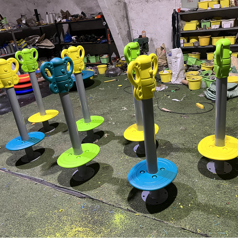 Factory Customized Colorful Children's Rotating Butterfly Seat Play Equipment For Parks And Kindergartens