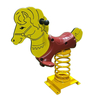 Outdoor Children's Playground Spring Rider PE Board Animal Shape Children's Spring Wooden Horse