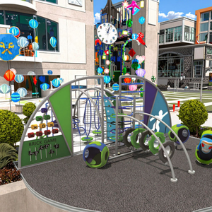 New Combination Obstacle Play Climbing Crawl Net Children Activity Outdoor Climbing Free Standing Large Outdoor Playground