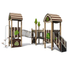 Interesting Design Large Outdoor Children's Playground with Metal and Plastic Slide for School and Adventure Park Garden Games