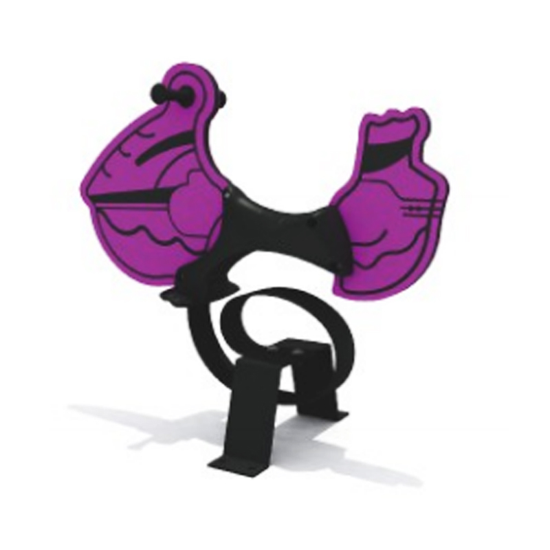 Factory Direct Sale Safe and Sturdy Children's Spring Wooden Horse Animal Shape PE Board Preschool Spring Horse Rider