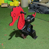 Cheap Children's Spring Rocking Horse Outdoor Playground Rocking Horse Toys PE Board Material Can Be Customized