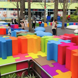 Giant Puzzle Block Tiles | Soft Foam Interactive Playground