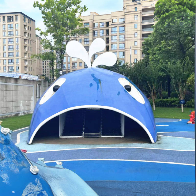 Custom Theme Kindergarten Outdoor Large Kids' Stainless Steel Unpowered Combination Slide Amusement Equipment Plastic Park Use