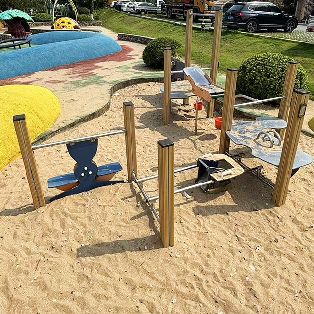 Water Toy Play Pumps Equipment 304 Stainless Sand and Water Play Equipment