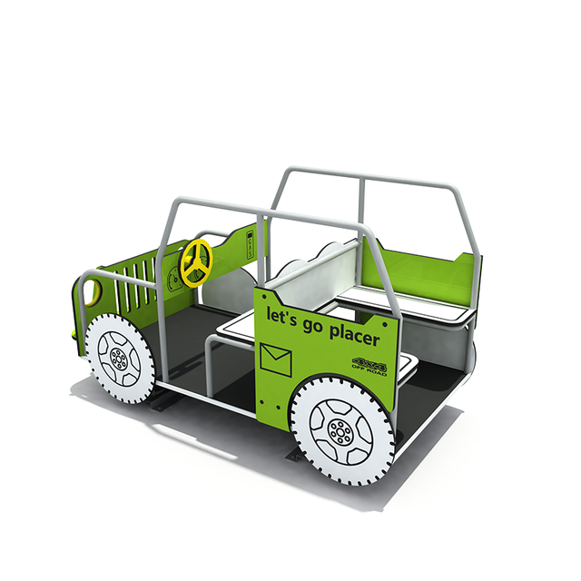 Wholesale Cartoon PE Board Combination Spring Base Car for Little Kids