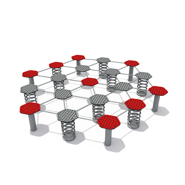 Customized Hexagon Balancing Pile Track for Children