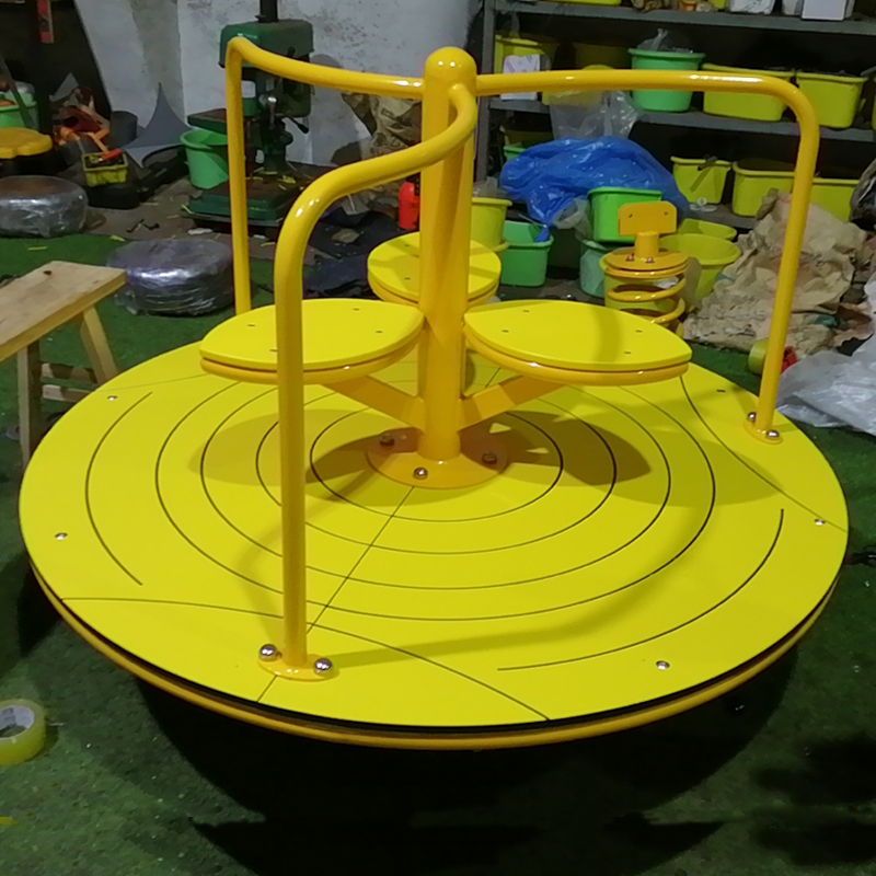 Hot Sale Kids Outdoor Playground Equipment Swivel Airplane Chair Garden Games Carousel