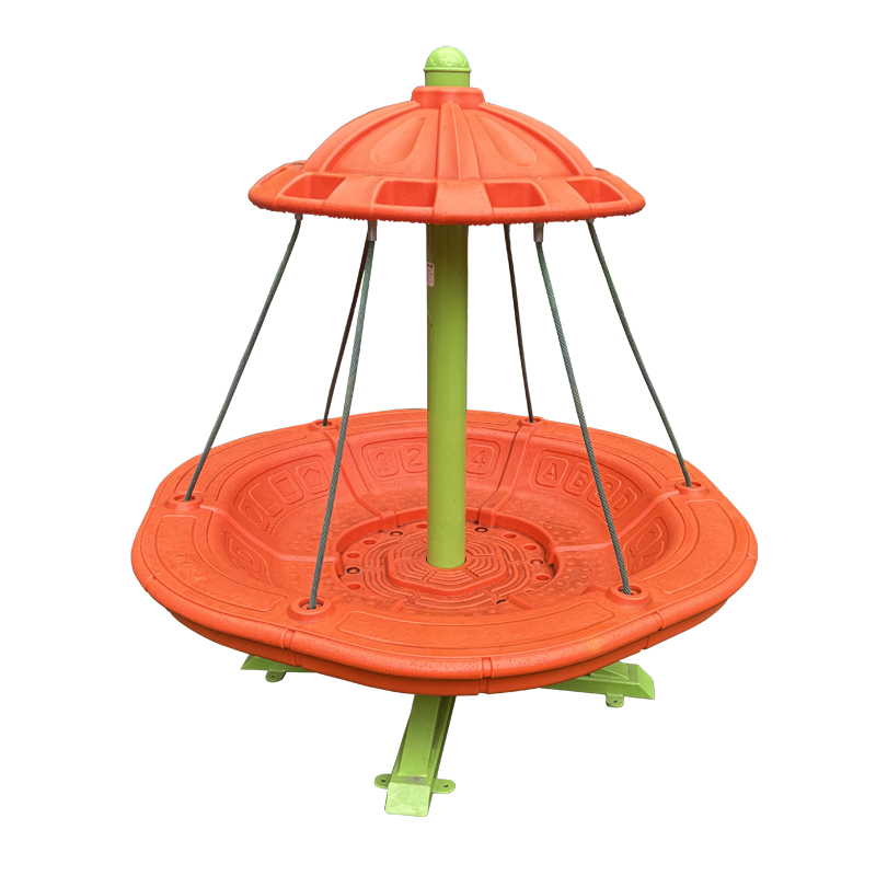 Large Outdoor Commercial Playground Equipment Kids Non-Powered Swivel Chair Set for Amusement