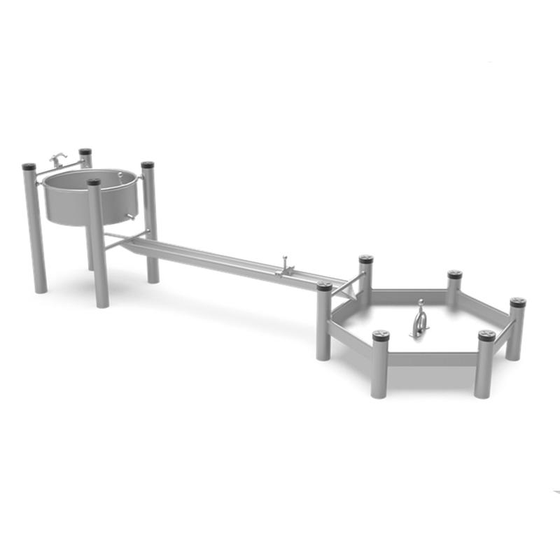 Customized Outdoor Children Playground with Water 304 Stainless Sand and Water Play Equipment for Them Park outdoorplay
