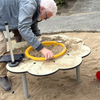 2025 New Design Beach Toys Children Daisy Sand and Water Play Table Outdoor Playground Equipment for Amusement Park