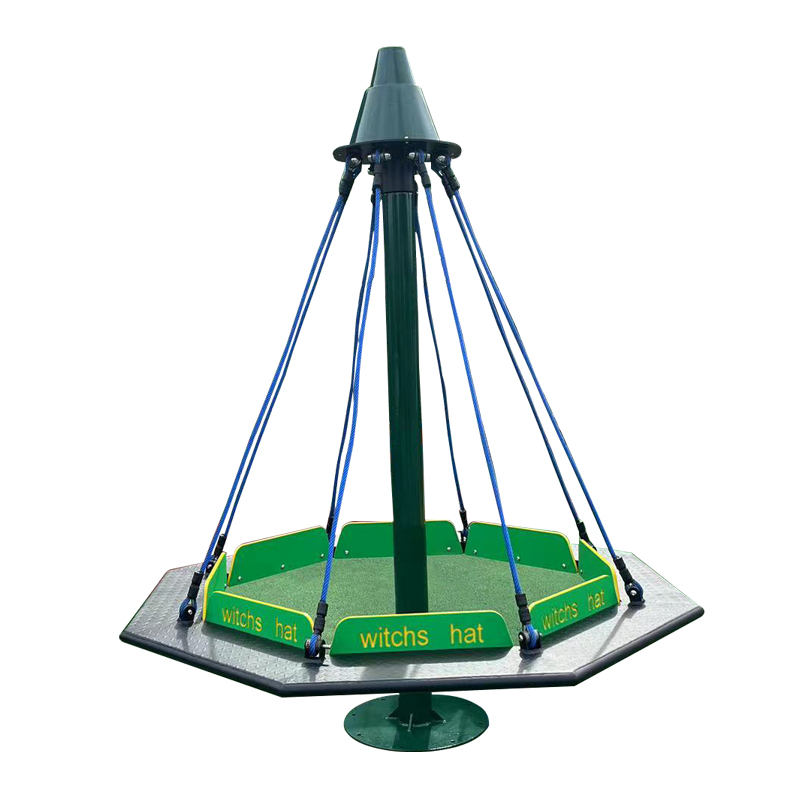 High Quality Outdoor Children's Climbing Net Powerless Carousel Rope Game Mountaineering Cone Stand Outdoor Playground Equipment