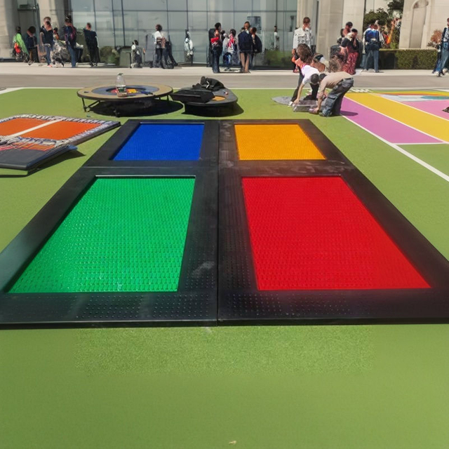 Customizable Modular Playground Trampoline Kit