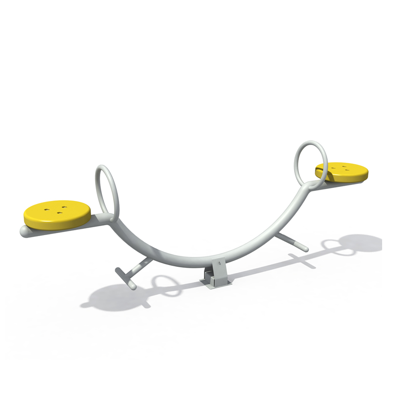 Wholesale Children's Garden Toys Outdoor Seesaw 1.8 Meters Long Plastic-metal Seesaw Outdoor Sports Fitness Play Equipment