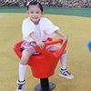 Children's Indoor and Outdoor Small Plastic Swivel Chair Outdoor Playground Equipment Children's Playground Accessories Toys