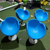Indoor Outdoor Children's Swivel Seats McDonald's Plastic Play Sets Parks Schools Children's Playgrounds Snail swivel chair
