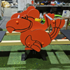 Wholesale Customized Animal Shaped Children's Seesaw Outdoor Kindergarten Seesaw Kindergarten Play Equipment