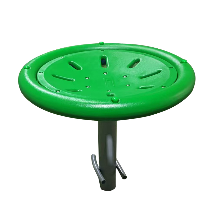 High-quality Colorful Children's Plastic Swivel Chair Outdoor Playground Equipment Mini Carousel