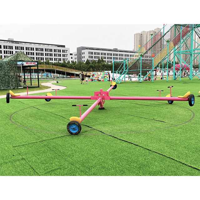 Unpowered Park Popular Multi-Child Outdoor Playground Seesaw Equipment Galvanized Pipe Seesaw