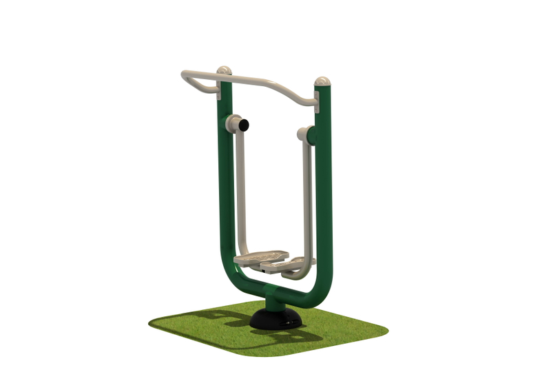 Outdoor Single-User Elliptical Trainer for Public Fitness