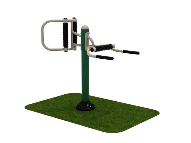 Outdoor Back and Waist Massage Roller for Public Parks
