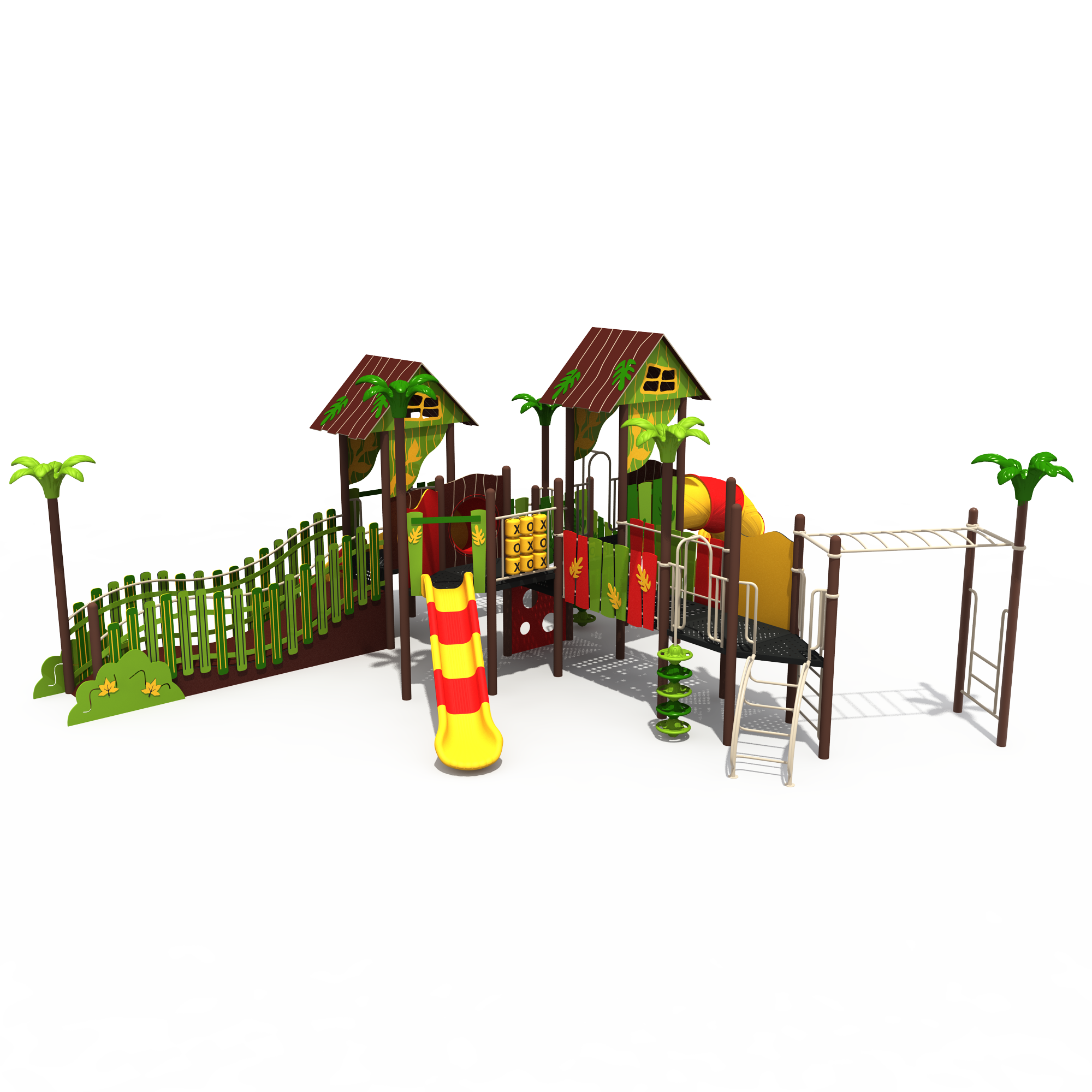 Children Outdoor Garden Playground Manufacturer High Quality PE Board Theme Park Equipment Kids Slide