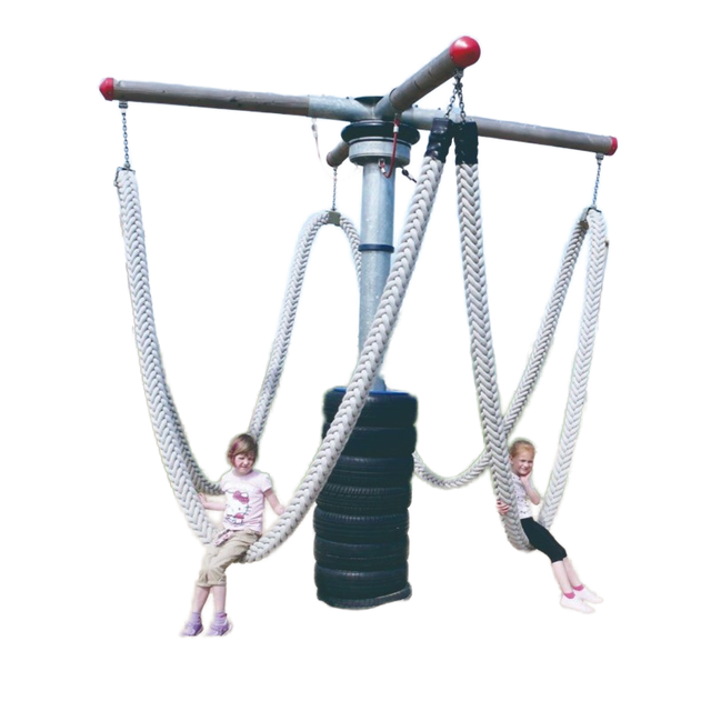 Children's Outdoor Adventure Climbing Frames for Physical Training in Amusement Parks Rope Challenge Game KidsClimbing Equipment