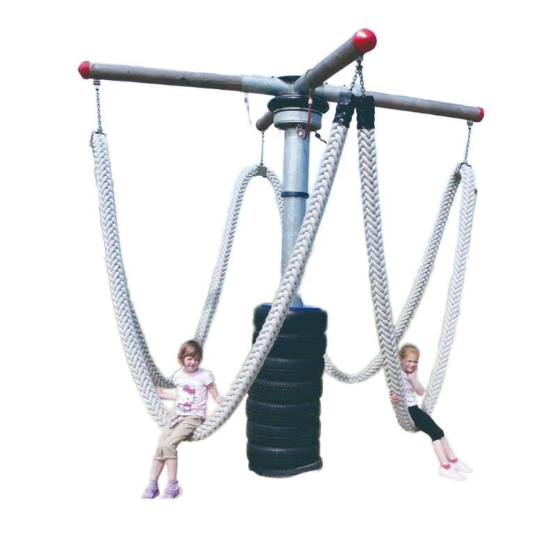 Children's Outdoor Adventure Climbing Frames for Physical Training in Amusement Parks Rope Challenge Game KidsClimbing Equipment