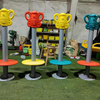Factory Customized Colorful Children's Rotating Butterfly Seat Play Equipment For Parks And Kindergartens
