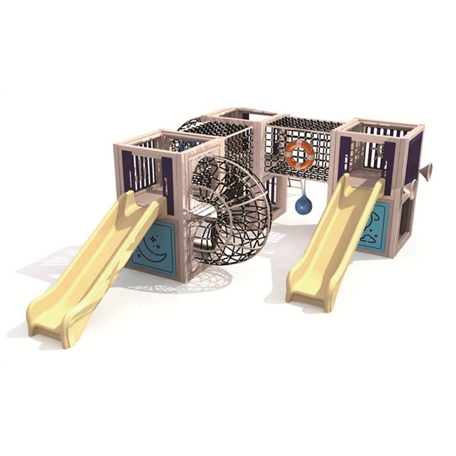 outdoor amusement equipment Customized Non-standard Children Rope Course Crawling Playground Outdoor Multifunctional Physical Training Playground