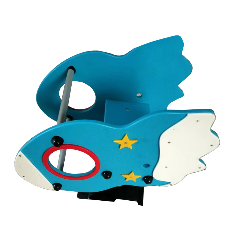 Second-hand Outdoor Playground Equipment - Kindergarten Spring Rocking Horse and Rocking Chair Toys for Children