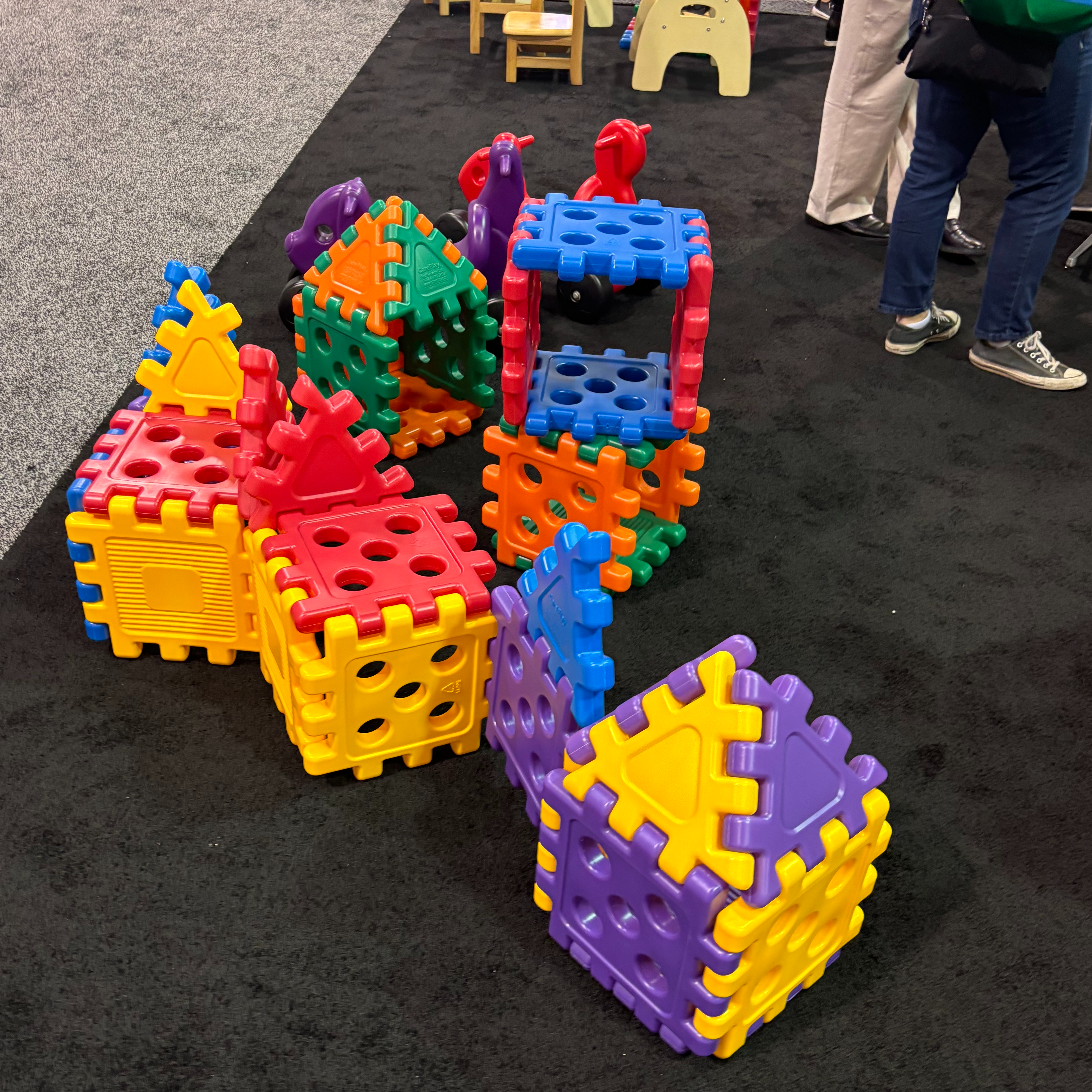 Giant Interlocking Block Playset | Modular Building Playground