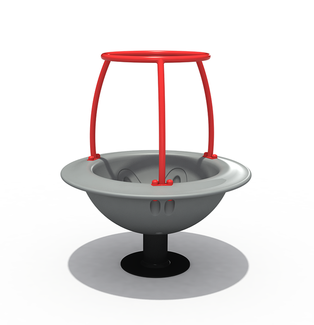 Outdoor Big Bowl Swivel Chair for Amusement Park
