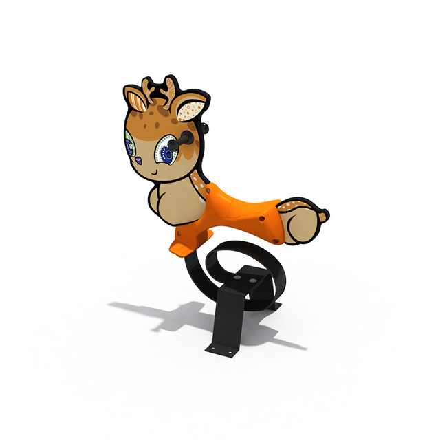 Customized Deer Rocking Horse for Kindergarten 