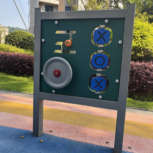 Kids Kindergarten Outdoor Learning Wall Interactive Play Panel PE Board Playground Panel for Theme Park