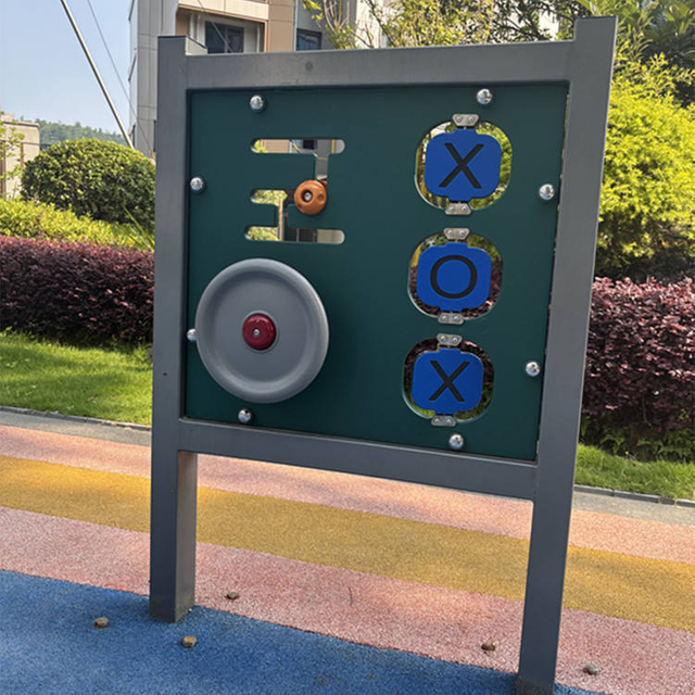 Kids Kindergarten Outdoor Learning Wall Interactive Play Panel PE Board Playground Panel for Theme Park