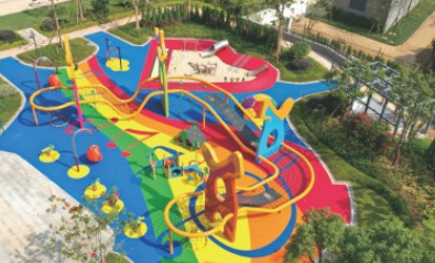 Customized Themed Multi-Activity Playground Structure