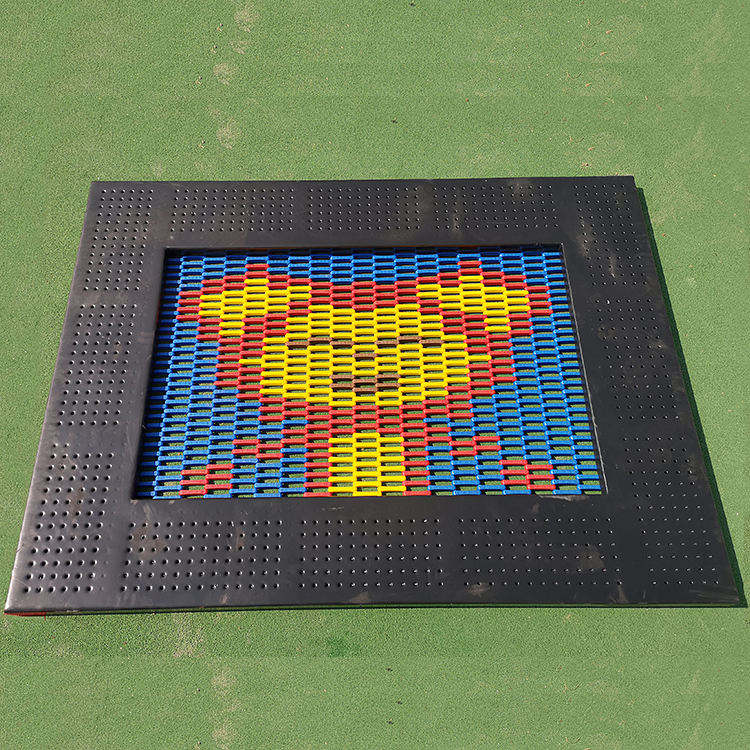 Customizable In-Ground Modular Bouncing Playground