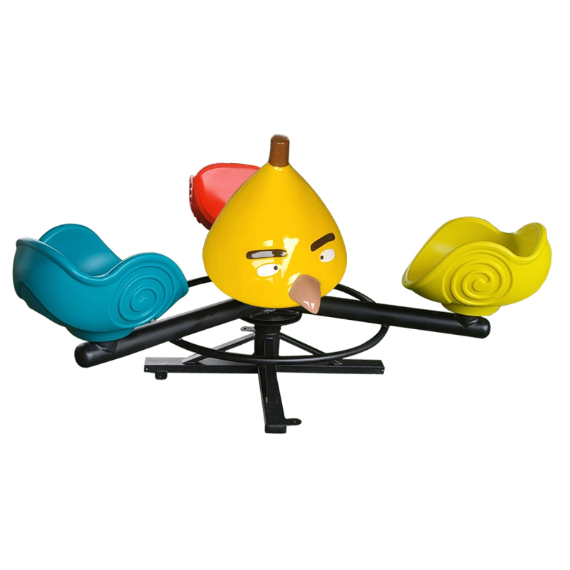 High-quality cartoon-shaped children's carousels, interesting children's swivel chairs and outdoor play equipment manufacturers