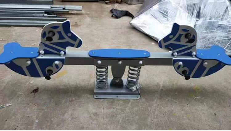 2025 Newest Design Children Toys Teeter Totter Outdoor Playground Set PE Teeter Totter Fun Products