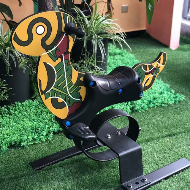 Color Can Be Customized Outdoor Spring Rider for Park