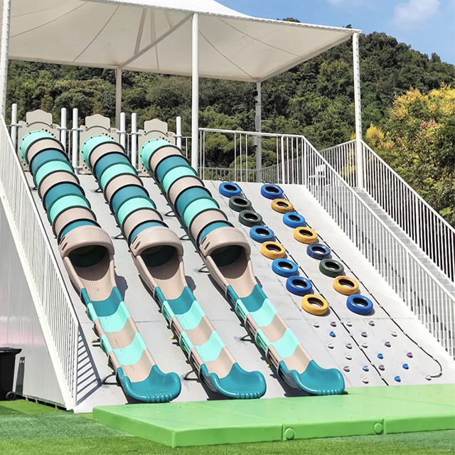 Customized Children Kids PlayGround Equipment Garden Commercial Outdoor Slide Playground