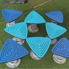 Children's Playground Equipment Set Outdoor Garden Games Children's Balance Training Equipment Customizable Plum Blossom Pile