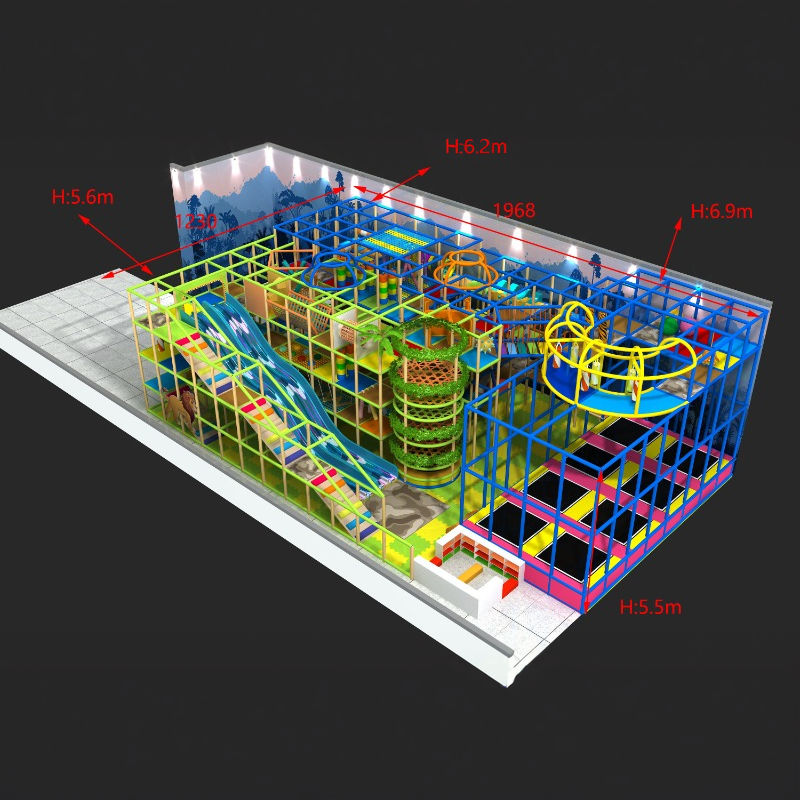 Free Design Ocean Theme Colorful Soft Play Center Kids Commercial Indoor Playground Equipment for Children's Amusement Park