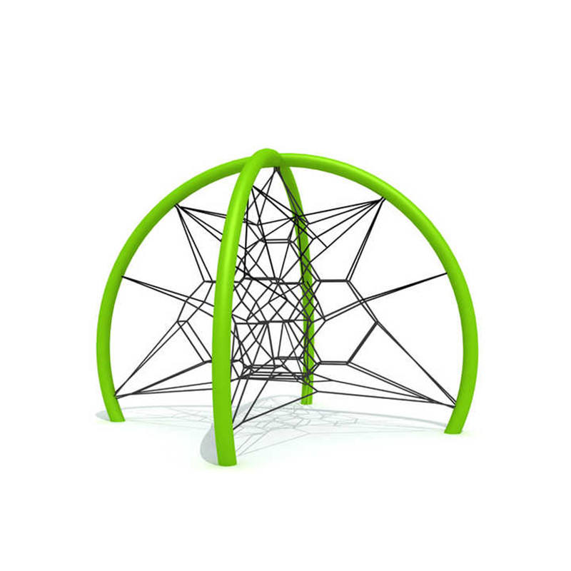 Outdoor Kids Round Ball Rope Climbing Net Structure Durable Public Use Playground Equipment