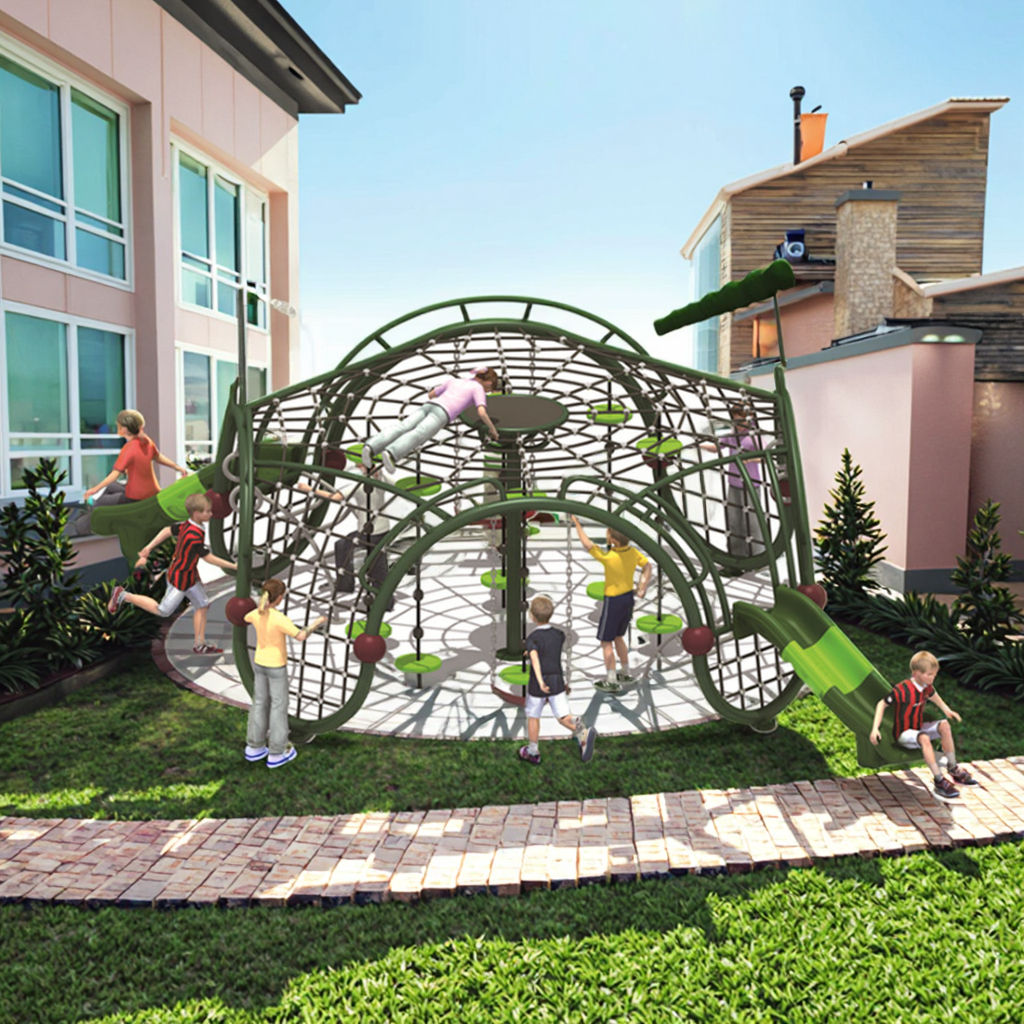 Children Climbing Dome Physical Training Center Equipment Geometric Dome Climber Play Center for Kids 3 to 10 Years Old