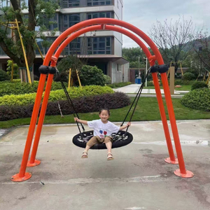 Outdoor Park Large Children's Swing Set, Circular Swing, Outdoor Playground Facilitie