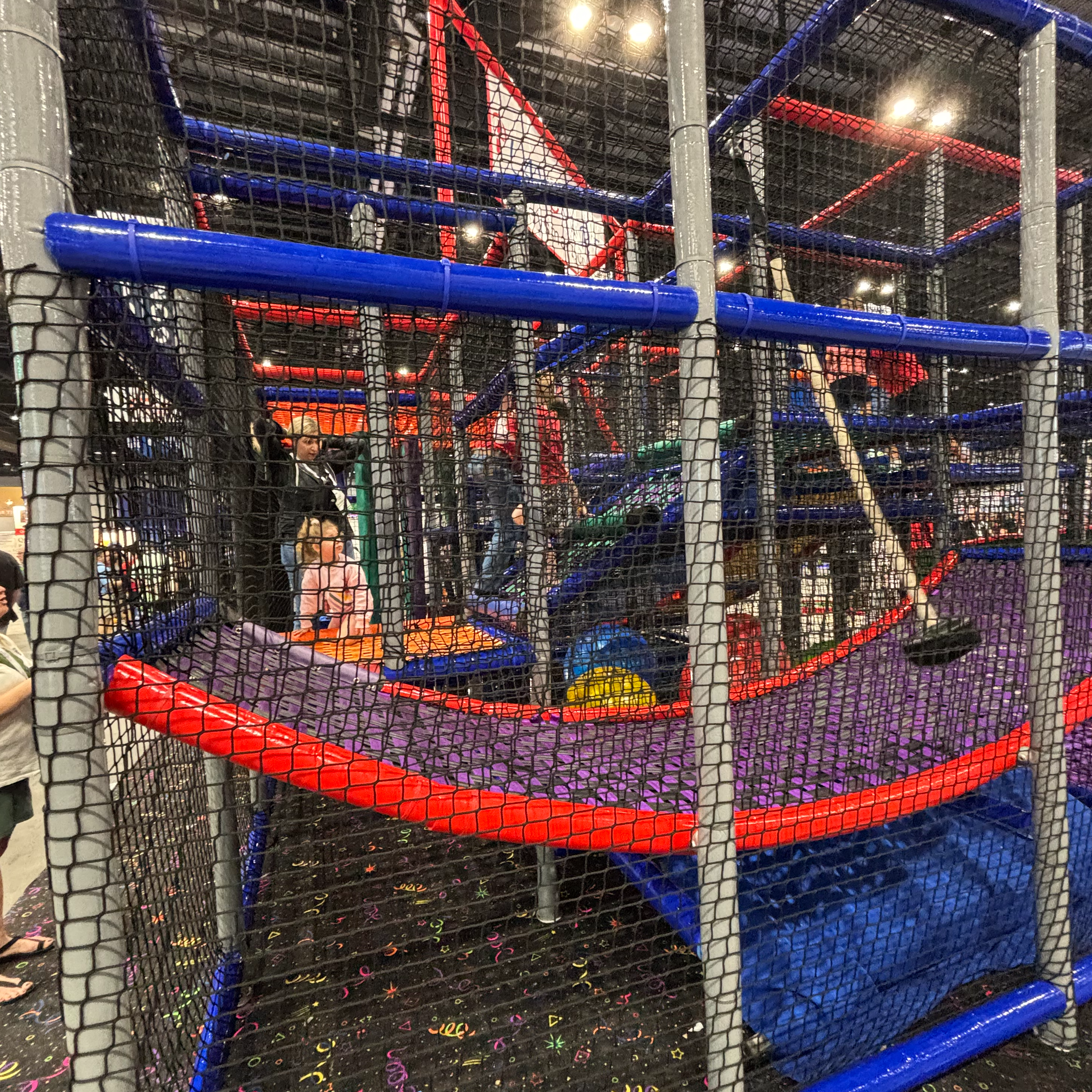 Indoor Multi-Level Soft Play Maze with Ball Pit