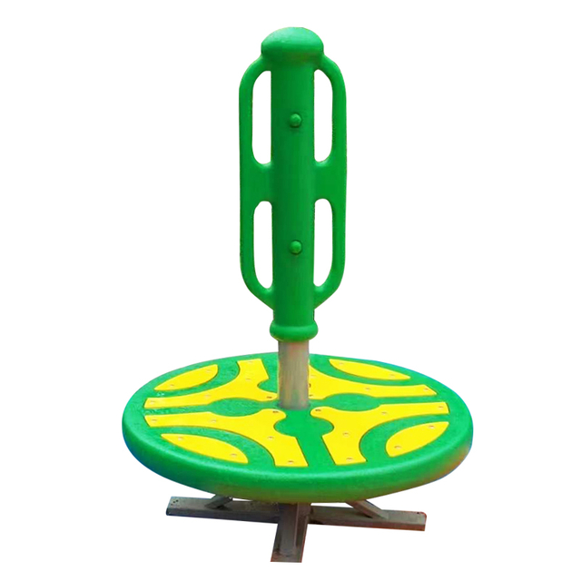 Hot Selling Kindergarten Mini Outdoor Swivel Chair Amusement Park Facilities Plastic Material for Playground
